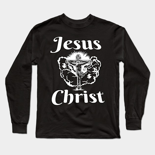 jesus christ Long Sleeve T-Shirt by FromBerlinGift